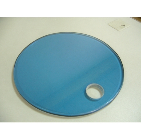 DT-AS77 Blue Green Glass Small Tray for Dental Unit