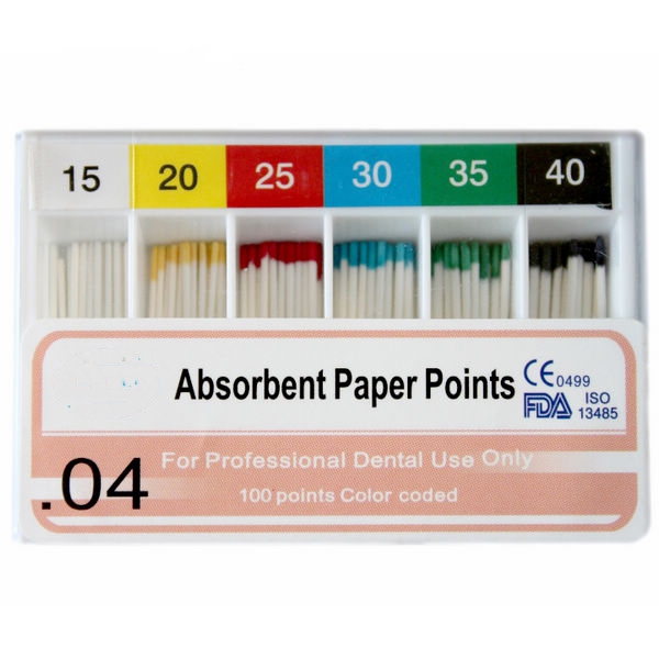 DT-PA4 Absorbent Paper Points ISO